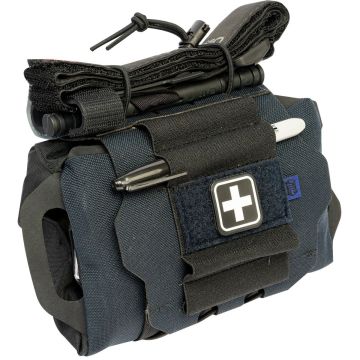 REFLEX IFAK SYSTEM KIT - BASIC WITH COMBAT GAUZE - BLUE