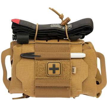 REFLEX IFAK SYSTEM KIT - BASIC WITH COMBAT GAUZE - COYOTE