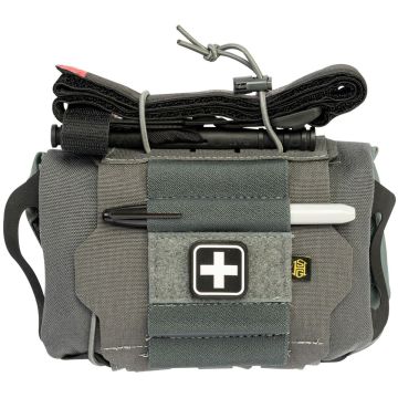 REFLEX IFAK SYSTEM KIT - BASIC WITH COMBAT GAUZE - GRAY