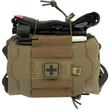 REFLEX IFAK SYSTEM KIT - BASIC WITH COMBAT GAUZE - OD GREEN