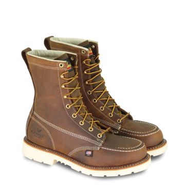 Thorogood 804-4378 American Heritage trail safety moc toe wellington