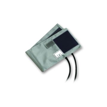 Cotton Cuff & Bladder, 2 Tube Adult, Gray, LF