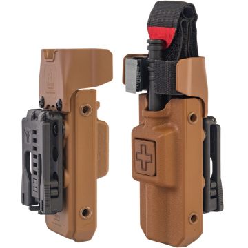 BLACK GEN 7 C-A-T® TQ WITH RIGID CASE AND SHIRT SHIELD - COYOTE