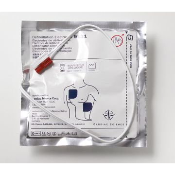 Defibrillation pads (adult). Two-year shelf life. For the full range of Powerheart AEDs