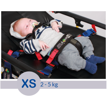 ACR Ambulance Child Restraint XS (1 Piece) (grey) 2kg-5kg / 4lbs-11lbs - Age: Birth -1 month