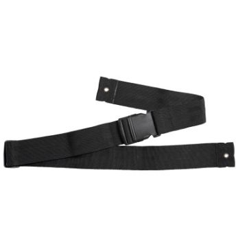 Wheelchair Seatbelt, 60", Black, 1 pc/bag