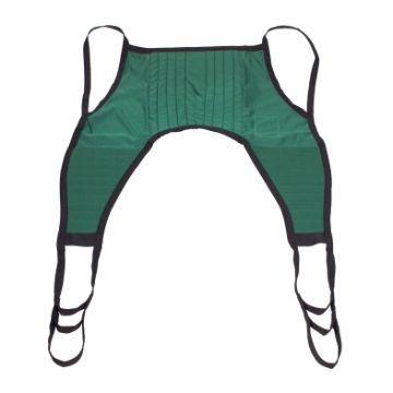 Bariatric U-Sling w/out Head Support, Green, 1/bx