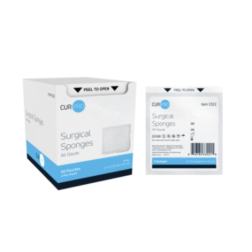 Surgical Gauze Sponge Sterile 2's 2"x 2"