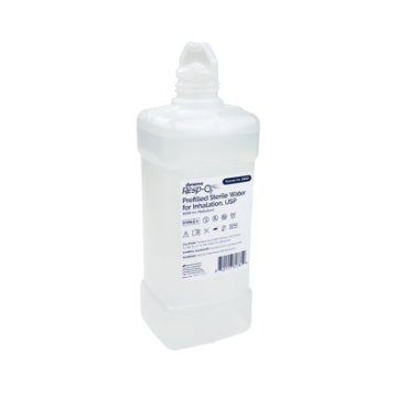 Prefilled Sterile Water For Inhalation USP, 1000 mL, 12/cs