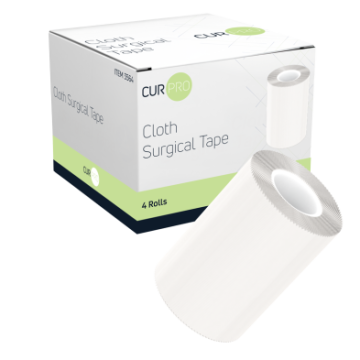 Cloth Surgical Hypoallergenic Tape 3" x 10 yds