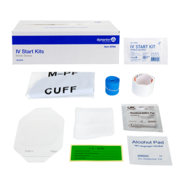 IV Start Kit w/Nitrile Gloves  50/c
