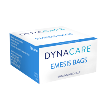 Emesis Bag -  5bags/box Blue 5 Per Box