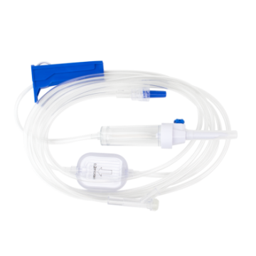 IV Administration set -20 drop - 100"1 inj site w/micron fil 50/ Case