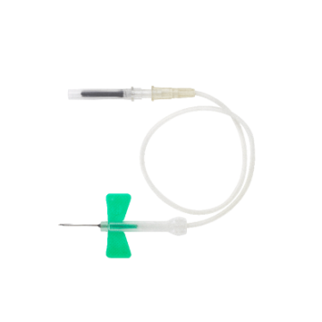 SecureSafe Safety Blood Collection Set, 21G, 3/4" Needle, 4/50/cs