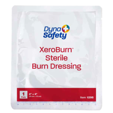 XeroBurn Sterile Burn Dressing, 4" x 4", 4/15/cs