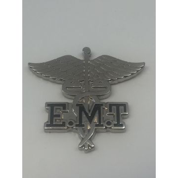 Caduceus with EMT Silver