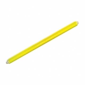 15" ChemLight® with 1 end ring - 1 tube (5 sticks per tube, individually foiled)  Yellow