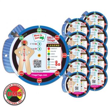 SALT Triage Training Wheel (Pack of 10)