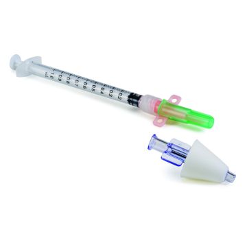 LMA® MAD Nasal™ Intranasal Mucosal Atomization Device with 1 mL Oral Syringe and Vial Adapter, 25/BX