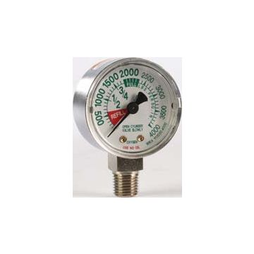 Bottom Mount 2" Flow Guage 2-15 LPM