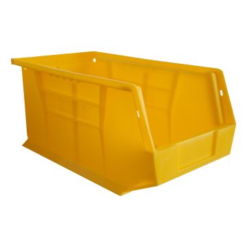 Yellow Hook-On-Bins®, 8 X 15 X 7, Pack of 12