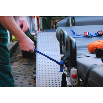 ACR Ambulance Child Restraint Replacement Straps (4 set) (blue)