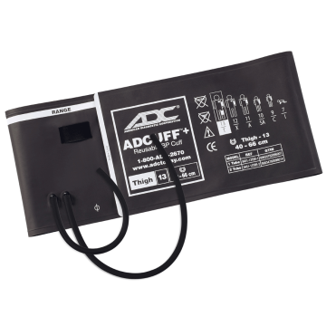 ADCUFF+, 1 pc Cuff, 2 Tube Thigh, Brown, LF