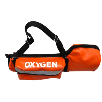 PORTABLE OXYGEN CYLINDER BAG WITH PADDED HEAD  