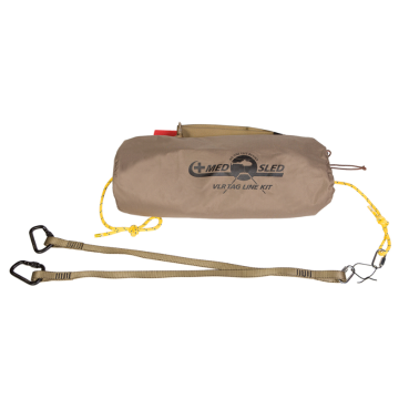 Med Sled VLR Tag Line Kit 250 w/V-strap