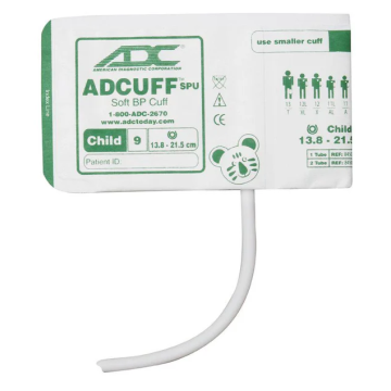 ADCUFF SPU Inflation System Child, Green, 5/pkg