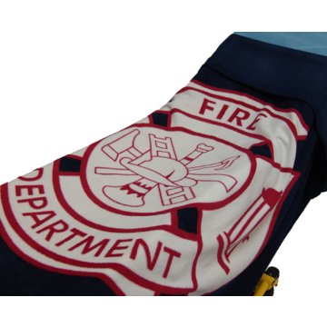 Fire Rescue Fleece Blanket, vacuum packaged