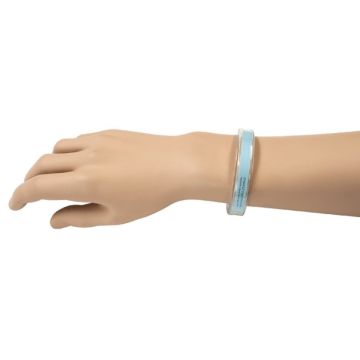 ID Bands, Clear Band w/ Color Card Inser, 5/50 cs