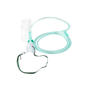 Oxygen High-Concentration Standard Mask w/ 7' (2.1 m) tubing, Infant/Standard Connector