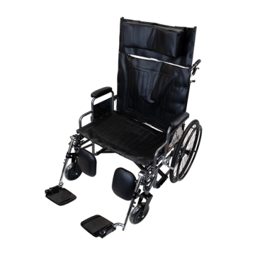 Bariatric Reclining Wheelchair w/ ELR 24"