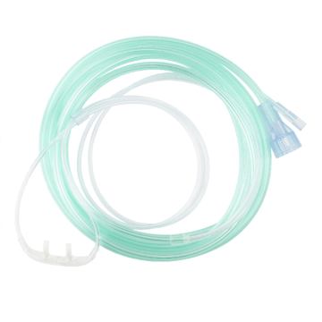 EtCO2 Nasal Sampling Cannula w/ 7' (2.1 m) Tubing w/ Female, Adult/Universal 02 Tubing Conn