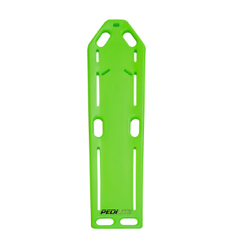 Pedi Lite Backboard in Flourescent Green