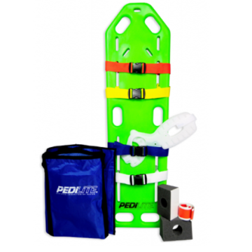 Pedi Lite Backboard Kit in Flourescent Green