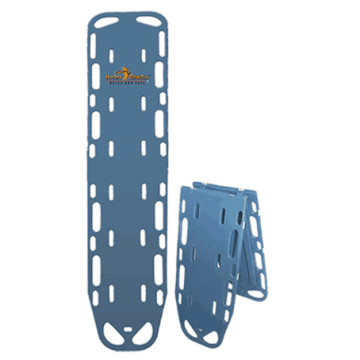 Ultra Spac-Sav - Folding Backboard, pinned Standard Colors in Blue