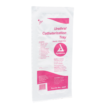 Urethral Catheterization Tray, 20/cs
