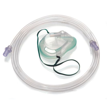 Eco Medium Concentration Oxygen Mask with 2.1M Tubing - Pediatric