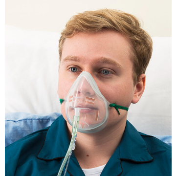 Sentri™ Intersurgical EcoLite™ ETCO2 Mask, 2.1M Oxygen Tubing, Monitor Line and U-Connector - Adult