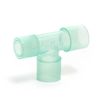 T-Piece, 22mm OD/15mm ID, 22mm ID Arm, 22mm ID Base 80ct 4/20