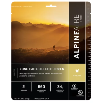 Kung Pao Grilled Chicken - Cook in the Pouch
