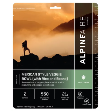 Mexican Style Veggie Bowl - Cook in the Pouch