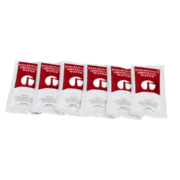 Six Pack of Water Pouches