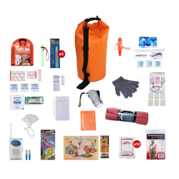 Survival Kit for Children (72+ Hours), Dry Bag