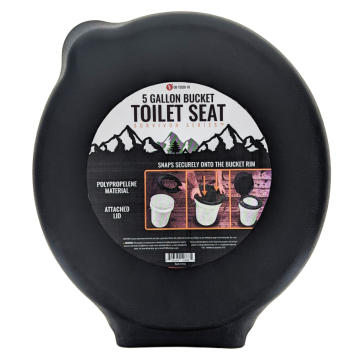 Toilet Seat 5-Gallon Bucket Lid