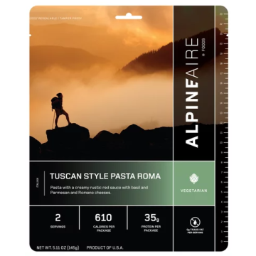 Tuscan Style Pasta Roma - Cook in the Pouch