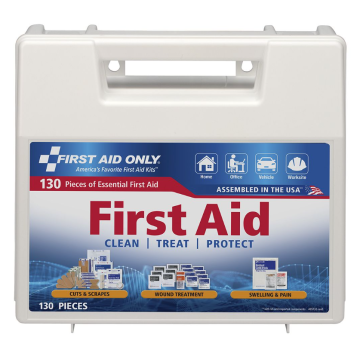 First Aid Kit, 131 Pieces, Large