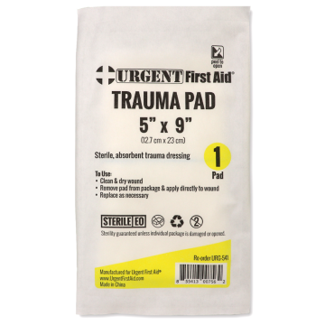 Trauma Dressing Pad 5 x 9, Sterile